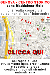 La mappatura del cuore di Genova tra spaccio e prostituzione