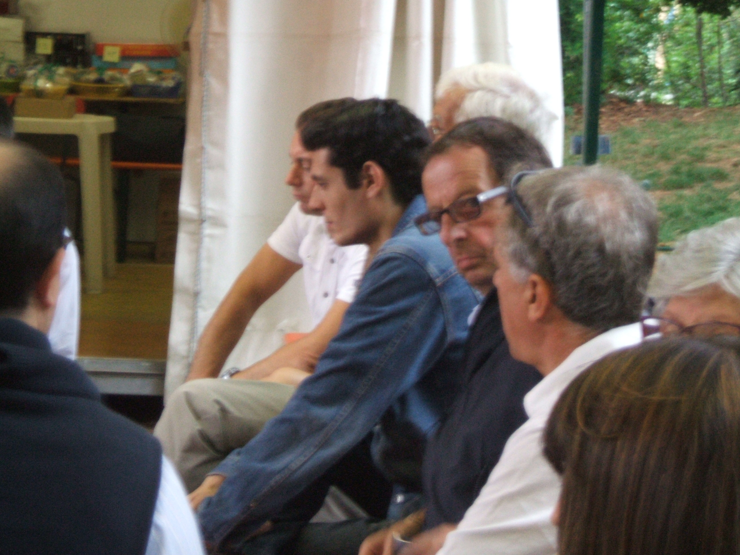 Piero Piccolo il 25 giugno 2009 alla festa de l'Unità di Sestri Ponente
