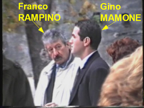 Franco Rampino con Gino Mamone (1993, mica ieri)