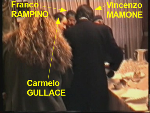 Carmelo Gullace, Vincenzo Mamone, Franco Rampino